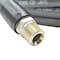 Interstate Pneumatics Pressure Washer Steel Braided Gray Rubber Hose  WP 4500 PSI - 3/8 Inch x 100ft PW7211 - alternate 3